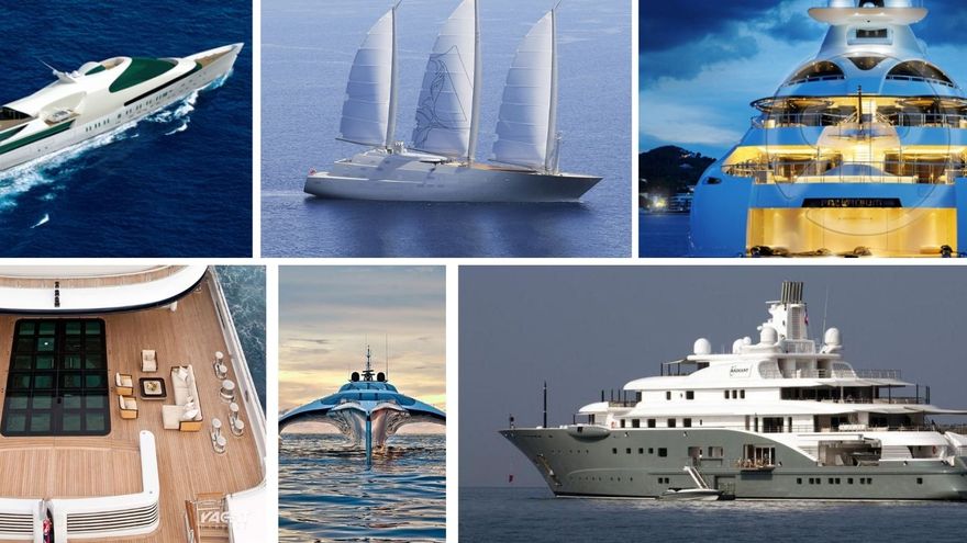 Les mégayachts qui accostent à Ibiza