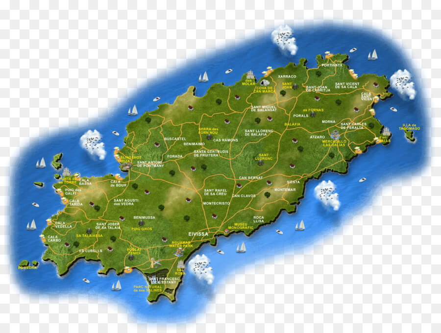 Pour réussir vos Vacances à Ibiza… Quelle région choisir pour vous Loger ?