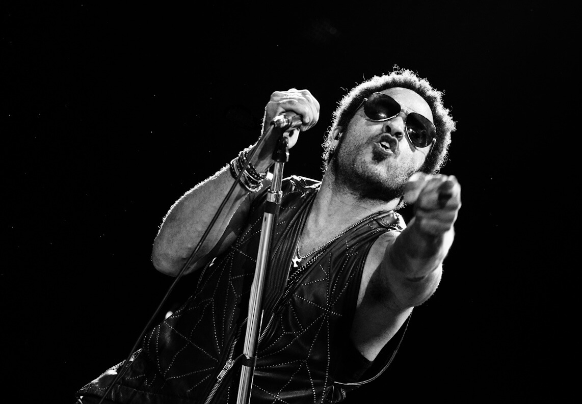 Lenny Kravitz était au rendez-vous pour le Festival Ibiza 123